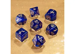 Набір кубиків CATS Modern Dice Set: Meowster , 7 шт. (RCAT04) - мініатюра 3