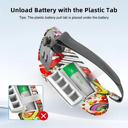 Набір аксесуарів COLOHAS 7-in-1 VR для Meta Quest 3 Battery versionE Set [154657] - мініатюра 5
