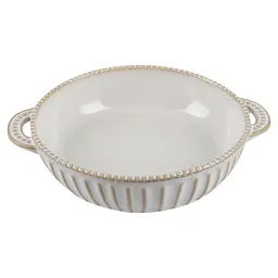 Форма для запікання Limited Edition Allegra Biege кругла 31х25х6 см (GJH012-31-2-129)