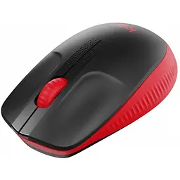 Мишка Logitech M190 Wireless, Full size, Red - мініатюра 2
