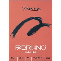 Блок паперу для графіки та каліграфії Fabriano Traccia А5 55 г/м2 150 аркушів - мініатюра 6