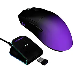 Миша Hellyberry HM47 Pro Wireless Black/Violet (HM47PRO_black_violet) - мініатюра 9