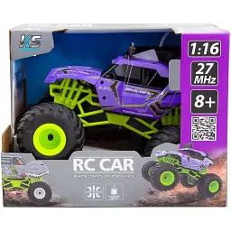 Машинка на радіокеруванні Sulong Toys 1:16 Bigfoot Off-Road Violet (SL-358RHV) [114148] - мініатюра 8