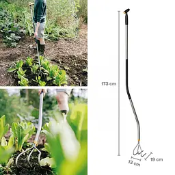 Культиватор Fiskars Ergonomic з S-подібною ручкою (1076978) - мініатюра 2