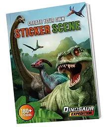Стікербук Dinosaur Expedition, розвивальна книжка з наліпками (961027)