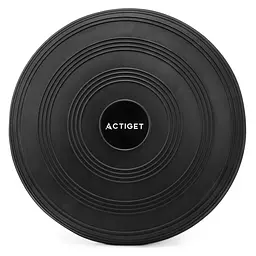Балансувальна подушка-диск Actiget 34 см сенсомоторна, масажна ACT0116 Black