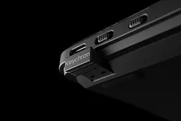 Клавіатура Keychron J1 82Key K pro Banana WL/BT/USB-A QMK Hot-swap EN/UKR RGB Black (J1-H4-UA) - мініатюра 12