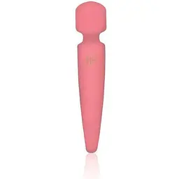 Вібромасажер Rianne S: Bella Mini Wand Coral 10 режимів роботи медичний силікон - мініатюра 3