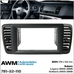 Перехідна рамка Subaru Legacy, Outback AWM 781-32-110 - мініатюра 5
