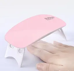 LED+UV Lamp SUN Mini 6 Вт LED лампа для полімеризації гель-лаку - мініатюра 2