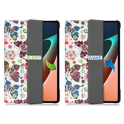 Чохол до планшета BeCover Smart Case Xiaomi Redmi Pad 2 Pro 12.1" Butterfly (714636) - мініатюра 3
