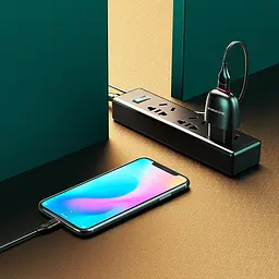 Зарядний набір блок із кабелем micro-USB Borofone BA49A Vast power чорний - мініатюра 4