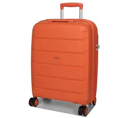 Валіза маленька S поліпропілен Airtex 646 45л 55×40×20см Помаранчевий