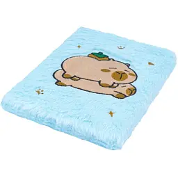 Блокнот А5 ZiBi Capybara 25 Kids Line плюшевий клітинка 80 аркушів (ZB.700046) - мініатюра 3