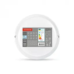 Світильник світлодіодний Titanum LED 12W 6500K вологозахищений круглий (TL-BHR-126) - мініатюра 2