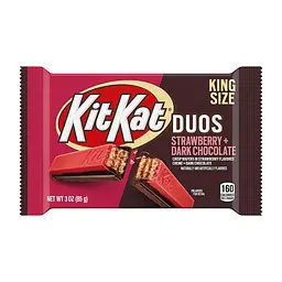 Батончик Kit Kat Duos Strawberry and Dark Chocolate 42 г (пом'ятий)