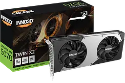 Відеокарта GeForce RTX 5070 12GB Inno3D Twin X2 (N50702-12D7-195064N)
