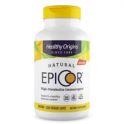 Постбіотик Healthy Origins EpiCor 500 mg, 150 Вегакапсул для підтримки імунітету