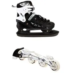 Ролики-ковзани Scale Sport 38-41 Чорний (2000903105992)