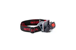 Ліхтар налобний на батарейках Intertool 1 LED + 2 LED х 1 Вт LB-0302 - мініатюра 7