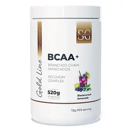 Лейцин, ізолейцин, валін Sport Generation Gold Premium BCAA+, 520 грам для підвищення енергії та витривалості - Смородиновий лимонад