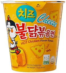 Локшина рамен Samyang Buldak Spicy Ramen Hot Chicken Flavour Cup 70 г