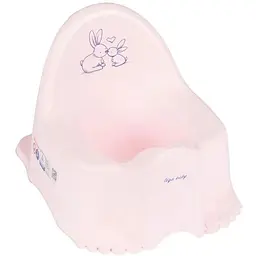 Горщик дитячий Tega Baby Bunny з музикою powder pink