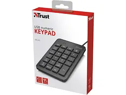 Клавіатура Trust Xalas USB Numeric Keypad (22221) - мініатюра 3