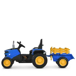 Дитячий електромобіль Bambi Трактор M 6261EBLR-4 до 30 кг - мініатюра 2