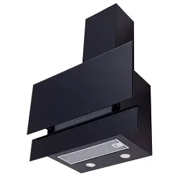Витяжка декоративна похила Perfelli DNS 6602 BL LED - мініатюра 3