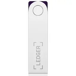 Апаратний гаманець для криптовалют Ledger Nano X Cosmic Purple (LNXCP) - мініатюра 2