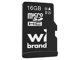 Карта пам'яті Wibrand microSD UHS-I Class 10 16 GB (WICDHU1/16GB)