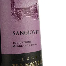 Вино Luce di Passione Sangiovese IGP червоне сухе 0.75 л - мініатюра 3