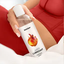 Лубрикант на водній основі Satisfyer Juicy Lubricant Warm Wave water based 300 мл - мініатюра 7