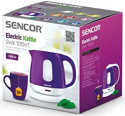 Електрочайник Sencor SWK 1015VT 1 л фіолетовий - мініатюра 7