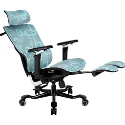 Геймерське крісло GT Racer X-900 Black/Gray/Blue [174674] - мініатюра 4
