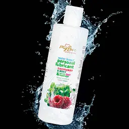 Лубрикант и массажный гель MyLove Aroma Series Raspberry & Mint 300 мл - миниатюра 4