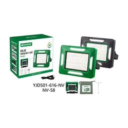Ліхтар NEWVEW NV-S8 50W Solar Panel 1500mAh Green (NWVW-NV-S8-GN) - мініатюра 5