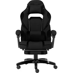 Геймерське крісло GT Racer чорне (X-2749-1 Fabric Black Suede)