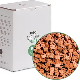 Наповнювач для біофільтрації з нейтральним pH Aquario Neo Media Pure Quad 5л. - мініатюра 1