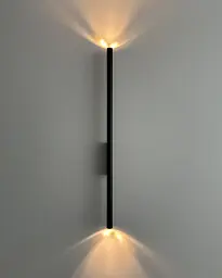 Бра Nowodvorski 11812 Laser Wall L G9 2x10W IP20 чорний - мініатюра 3