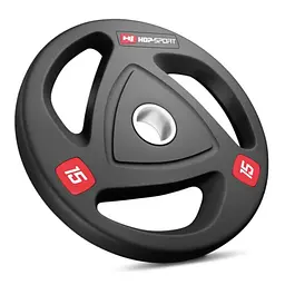 Набір олімпійський Hop-Sport PRO 145кг з грифом 165см - мініатюра 5