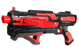 Іграшковий бластер стріляє м'якими поролоновими кулями Tack Pro Storm Clip X FJ8882 у коробці р.59х8х29см - мініатюра 2