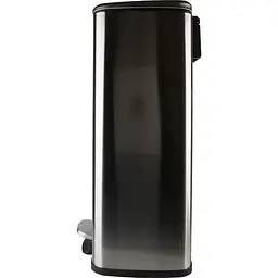Відро для сміття MBM My Home з кришкою та педаллю 30 л сірий (BIN-15 30L SS) - мініатюра 5