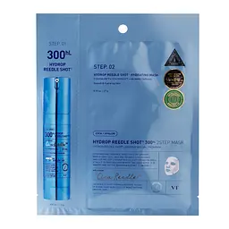 Маска зволожуюча для обличчя Hydrop Reedle Shot 300hl 2-Step Mask VT Cosmetics 1 шт