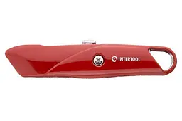 Ніж трапецієвидний будівельний висувний Intertool металевий HT-0505 - мініатюра 5