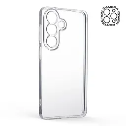 Прозрачный чехол для Samsung Galaxy S26 5G с защитой камеры, тонкий, силиконовый, бесцветный, ударопрочный, противоударный бампер с закрытой камерой, ArmorStandart (ARM88756) - мініатюра 2