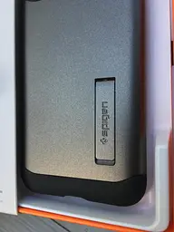 Чохол протиударний із підставкою Spigen Slim Armor для Google Pixel 4 (5.7") F26CS27535 Gun Metal - мініатюра 6
