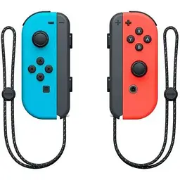 Ігрова консоль Nintendo Switch OLED model Neon Blue-Red + Гра EA SPORTS FC 24 російська версія - мініатюра 5
