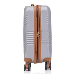 Валіза мала для ручної поклажі Semi Line 20 дюймів (S) дюймів (S) ABS-Plastic Light Grey (T5849-1) - мініатюра 3